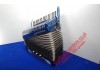 Delicia 37 key 80 bass accordion finished in blue